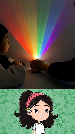 Paper Craft Ideas | Spark creativity with this fun and easy craft! Spend quality time with your child by making a DIY color projector. Simply place transparent... | Instagram