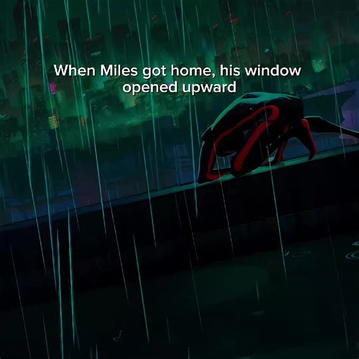 I love the subtle hints they put in this movie #spiderman #milesmorales #spiderverse #atsv #acrossthespiderverse