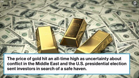 Gold prices are hitting record highs. Here's why.