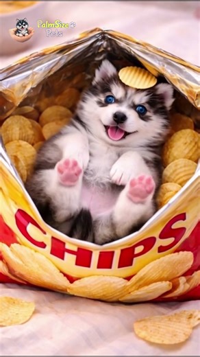 #minianimals #husky #cuteshorts #siberianhusky #tinydog #huskylife #animalshorts #puppy #cute