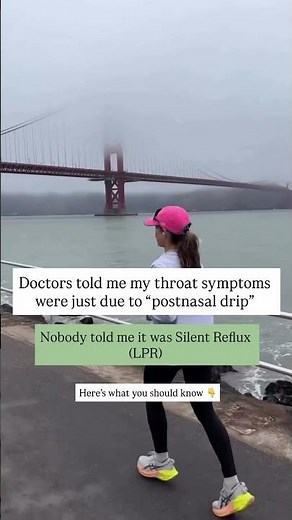 Doctors told me my throat symptoms were just postnasal drip. No one told me it was LPR. More info👇
