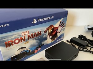 The Marvel Ironman PSVR Product Tour and Setup