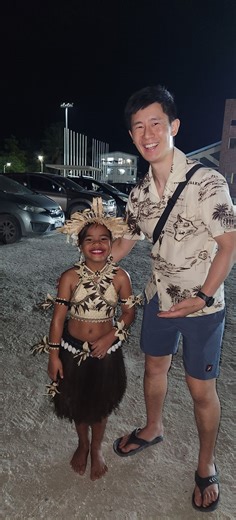 The best little dancer in Kiribati 🇰🇮 Couldn't be more proud of you my most nikoniko sis-in-law, Akeiti Litte Star ⭐️ | Takhou Law