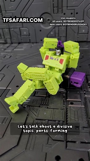 Magic Square's Devastator is a parts-former, and I'm okay with that!