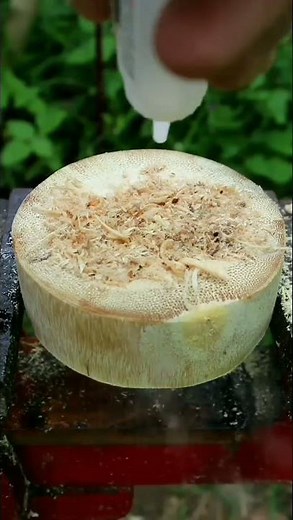 How to make Bamboo mirror frame ,Help for Grandma-DIY#shorts