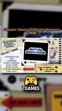 Capcom Classics Collection Remixed (PSP) 🎮 [2006] #retrogaming #retrogames #videogames #games #game