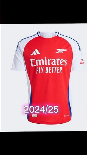 Arsenal Jersey Evolution 🔴✨