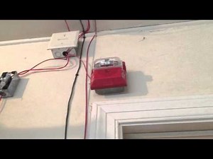 Unimode (ADT) 9050UD Addressable Fire Alarm System Test 13