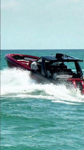 You got to be 5 feet tall to ride. Cigarette Powerboat.