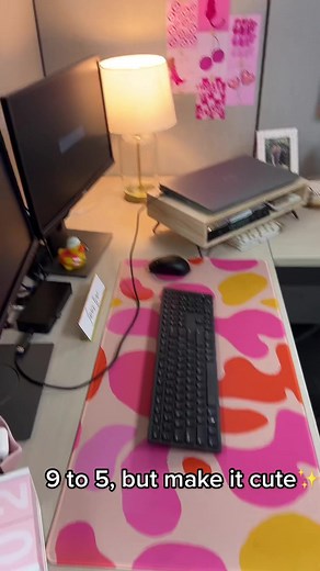 a quick cubicle tour #9to5 #9to5life #worktour #cubicle #cubicletour #office #officedecor #decor #cubicledecor #cubiclelife