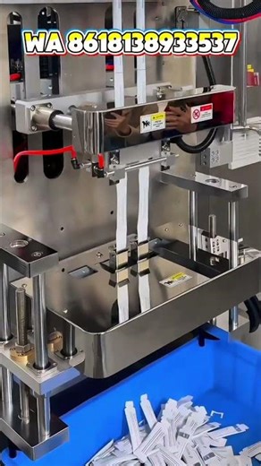 Dual-lane dietary supplement irregular shape stick packs liquid multi lane packing machine. #machine