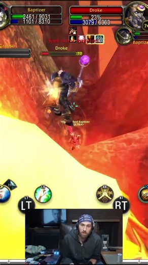 controller wow he almost had me spriest vs paly tbc anniversary world pvp #wow #pvp
