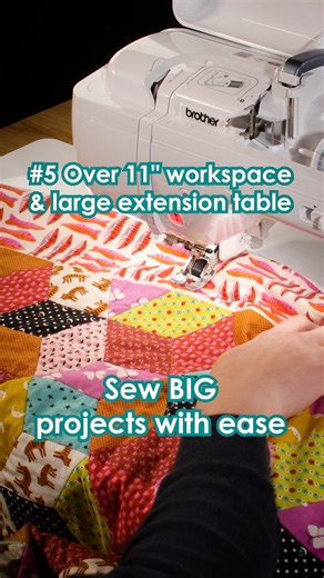 There are so many features to love on the Brother Sewing UK Celeste CX1 Sewing Machine, but here are our 5 favourite reasons to upgrade your sewing space with this brilliant machine. Shop here > https://tr.ee/CbMiKs | The Sewing Studio UK
