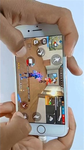 Iphone 6s free fire gameplay Ultra graphics +HUD settings +better heroeik lobby 🔥