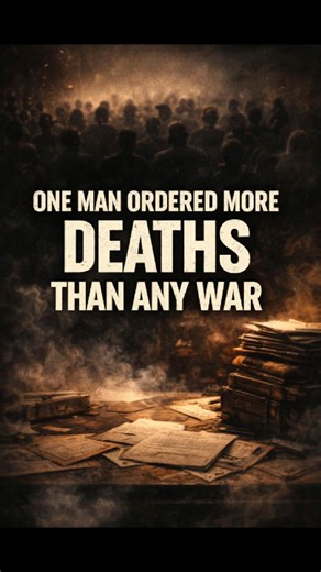 One Man Ordered More Deaths Than Any War #history #shorts #facts