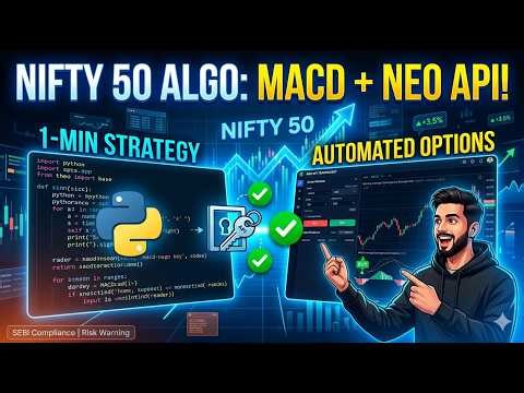 I Built a Nifty 50 Options Algo Bot (MACD Strategy + Python)