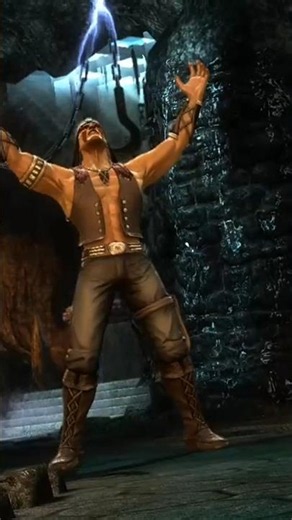 Nightwolf Vs Goro Mortal Kombat 9 #shorts #shortvideo