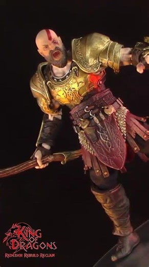 Kratos, the Man Turned God, Who Became Legend #kratos #godofwar #brotoys #kratosgodofwar