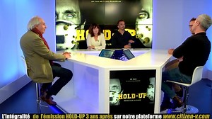 Citizen-Light vous offre l'épisode 3 de l'émission phare "Hold-Up 3 ans après" Titre "La voix de ceux qui n'ont plus rien à perdre" avec le Dr Louis Fouché, l'anthropoloque et physicien Philipe Bobola et Fréderic Beltra, Président de l'association Verity France Une émission enregistrée dans les conditions du direct. 7H07 de débats passionnants et de rencontres inattendues, animés par deux jeunes reporters citoyens Akina et Laurence Camilleri, dont c'était la grande première. Fini les journaliste