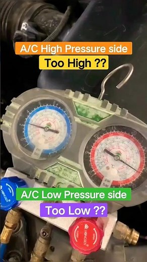 Why is my AC gauge reading high? | Does expansion valve change temperature? Bad expansion valve