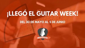 🔴¡LLegó el GuitarWeek! 🎸 Del 30 de Mayo al 5 de Junio 7 Masterclass en vivo que podrás acceder desde la comodidad de tu casa completamente GRATIS 😲 Aprende en 1 semana lo que no aprendiste en 1 año. Las temáticas de las clases serán ☑️Teoría musical ☑️Acorde y progresiones ☑️Rítmica y Estilos ☑️Improvisación ☑️Técnica ☑️Sonido ☑️Presentación del Nuevo IG Inscribirte ahora miso en el enlace https://www.institutodeguitarra.com/reto | Cuerdabierta