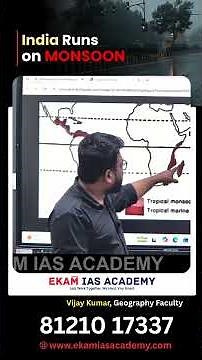 Why Monsoon is Unique to India? | Trade Winds vs Monsoon Winds | UPSC Geography