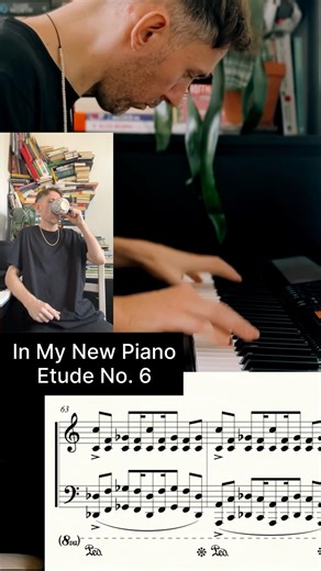 Watch the full composition process of my piano Etude No.6