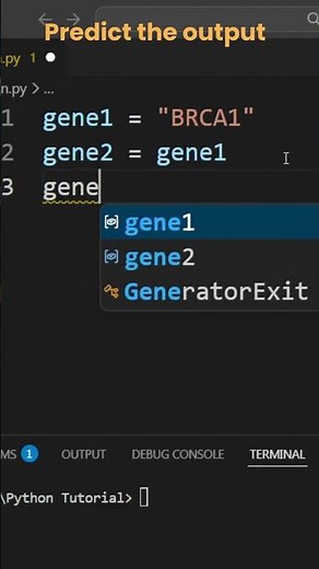 Python Variable Copy Explained (Gene Example) 🧬🐍
