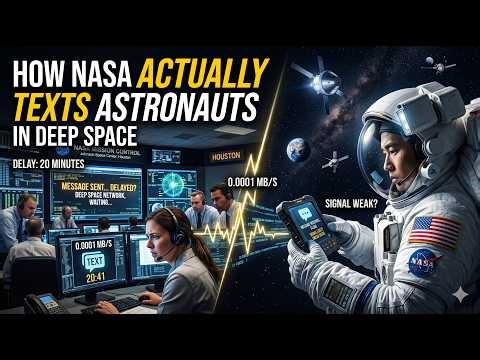 How NASA Actually "Texts" Astronauts in Deep Space