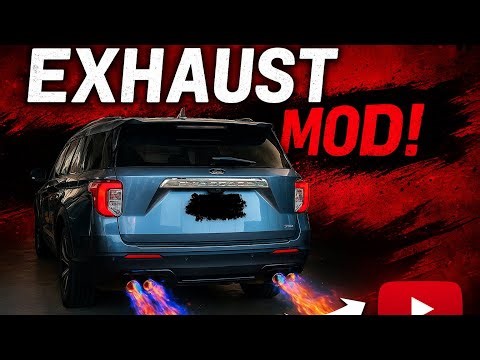 INSANE Ford Explorer Muffler Delete! 🙏
