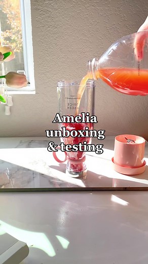 Experience the Convenience of the Amelia Portable Blender Cup