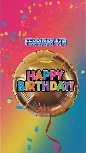 FEBRUARY 4th: Unforgettable Birthdays of the Stars!