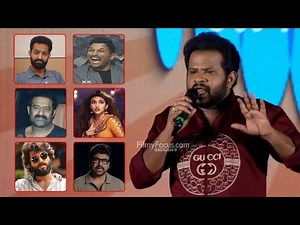 Hyper Aadhi About Trolls on Jr NTR, Balakrishna, Allu Arjun, Prabhas, Ram Charan, Chiru, Sreeleela
