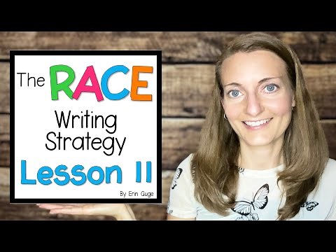 RACE Writing Strategy Lesson 11: Add the S to Make RACES!