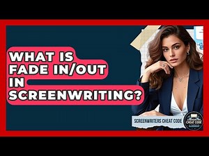What Is Fade In/Out In Screenwriting? - Screenwriter's Cheat Code