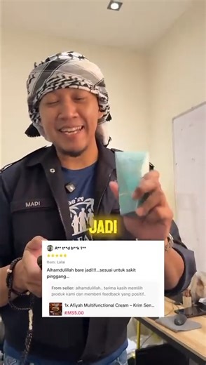 1.5K views · 37 reactions | Duduk lama ni sakit pinggang tahu dop !!! Duduk pun jadi tak selesa. Tapi try sapu #mayafiyah ni. Alhamdulillah. Lega sikit. Sep awak tak nak ke join #peraduanmayafiyah ni. Tak lama dah ni nak berakhir !!! Apa tunggu lagi, jangan beli last minit. Takut takdan sampai, takdan nak scan. Risauuu. Beli sini, ada koupon https://s.shopee.com.my/9znOBsJBnR | Aleyhyusof MAY | Facebook