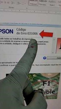 Error Code 031006 Solución Epson Printer