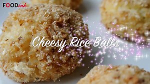47K views · 722 reactions | easy-to-follow Cheesy Rice Balls recipe: Rice stuffed with mozzarella. Full recipe: https://www.foodink.com.my/cheesy-rice-balls-recipe/ | Food Ink | Facebook