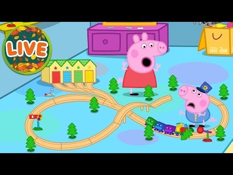 🔴 LIVE 24/7: Peppa Pig NEW Tales 2025 🐽 | BIG Adventures 🌍🚂 | Full Episodes | Cartoon for Kids