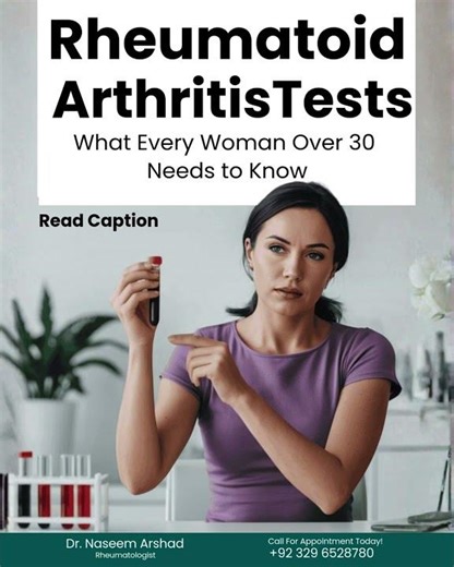 Rheumatoid Arthritis Tests: What Every Woman Over 30 Needs to Know