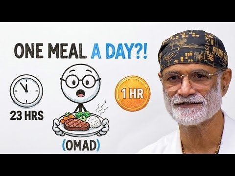 What Eating One Meal A Day (OMAD) Does To Your Body (Science Explained) | Dr. Pradip Jamnadas