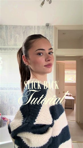 Slick Back Hair Tutorial: Step-by-Step Guide