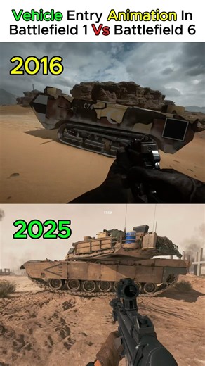Vehicle Entry Animation BF1 VS BF6 - Battlefield 6
