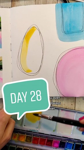 Sketchbook Watercolor Painting Exercises