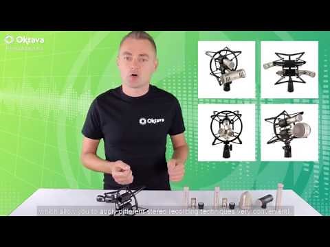 Main stereo recording techniques ORTF XY MS MId-Side with Oktava mics