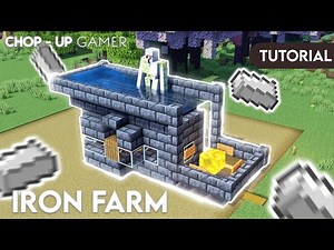 🔥 Minecraft : Easiest Iron Farm Tutorial | Simple and Easy | 1.20+ [Java] | Must Have Farm