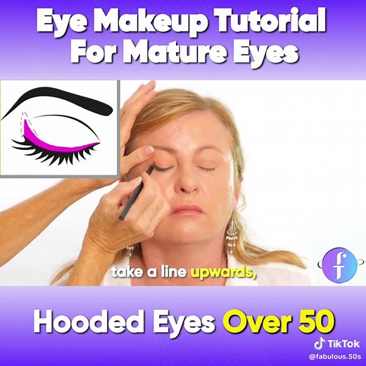 Easy Eyeliner Tutorial for Mature Hooded Eyes