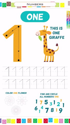 Numbers 1-10 Worksheet Bundle – Preschool Learning, Tracing, Counting (PDF Download, 100  Pages) ) - Etsy