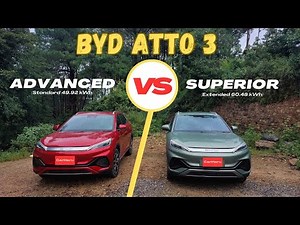 BYD Atto 3 Advanced VS Superior (Atto 3 Standard VS Extended) Comparison Review