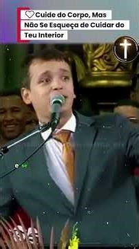🤍Cuide do Corpo, Mas Não Se Esqueça de Cuidar do Teu Interior! | Pr. Renato Torres #palavradedeus